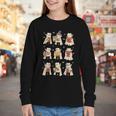 Vampire Reading Books Halloween Cute Teens Kids Youth Long Sleeve Tee Vampire Reading Books Halloween Cute Teens Kids Youth Long Sleeve Tee
