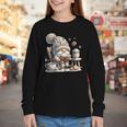 Vintage Cute Gnome Reading Book Coffee Cute Gnome Graphic Youth Long Sleeve Tee Vintage Cute Gnome Reading Book Coffee Cute Gnome Graphic Youth Long Sleeve Tee