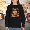 Vintage Ghost Book Reading Pumpkin Gothic Halloween Teachers Youth Long Sleeve Tee Vintage Ghost Book Reading Pumpkin Gothic Halloween Teachers Youth Long Sleeve Tee