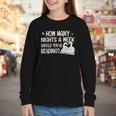 Vintage How Many Nights Reading 67 Meme Book Lover Teacher Youth Long Sleeve Tee Vintage How Many Nights Reading 67 Meme Book Lover Teacher Youth Long Sleeve Tee
