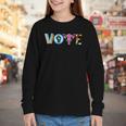 Vote Reproductive Right BLM Political Activism Lgbtq Book Youth Long Sleeve Tee Vote Reproductive Right BLM Political Activism Lgbtq Book Youth Long Sleeve Tee