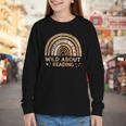 Wild About Reading Books Reader Lover Bookworm Librarian Youth Long Sleeve Tee Wild About Reading Books Reader Lover Bookworm Librarian Youth Long Sleeve Tee