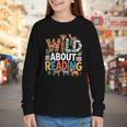 Wild About Reading Zoo Animals Books Reader Lover Youth Long Sleeve Tee Wild About Reading Zoo Animals Books Reader Lover Youth Long Sleeve Tee