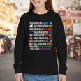 I Will Read Books On A Boat & Everywhere Reading Kids Book Youth Long Sleeve Tee