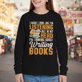 Writer Book Published Author Writers Men Women Youth Long Sleeve Tee