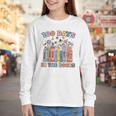100 Days In The Books Reading Teacher 100th Day Of School Youth Long Sleeve Tee 100 Days In The Books Reading Teacher 100th Day Of School Youth Long Sleeve Tee