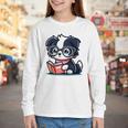 Adorable Book Lover Border Collie With Reading Glasses Cute Raglan Baseball Tee Youth Long Sleeve Tee Adorable Book Lover Border Collie With Reading Glasses Cute Raglan Baseball Tee Youth Long Sleeve Tee