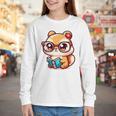 Adorable Book Lover Chipmunk With Reading Glasses Cute Premium Youth Long Sleeve Tee Adorable Book Lover Chipmunk With Reading Glasses Cute Premium Youth Long Sleeve Tee