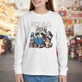 Animals Raccoon Reading Book Librarian Across America Kids Youth Long Sleeve Tee Animals Raccoon Reading Book Librarian Across America Kids Youth Long Sleeve Tee