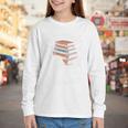 Anti-Social Book Club Reader Books & Coffee Dark Academia Premium Tri-Blend Youth Long Sleeve Tee