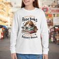 Basset Hound Dog Breed I Just Want To Read Books And Pet My Youth Long Sleeve Tee Basset Hound Dog Breed I Just Want To Read Books And Pet My Youth Long Sleeve Tee