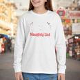 My Book Preference Naughty List Readers Christmas Joke Youth Long Sleeve Tee My Book Preference Naughty List Readers Christmas Joke Youth Long Sleeve Tee