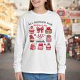 All Booked For Valentine's Day Book Lover Bookworm Bookish Youth Long Sleeve Tee