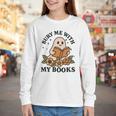 Bury Me With My Books Ghost Tee Youth Long Sleeve Tee