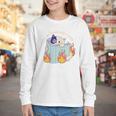 Cat Reading a Romance BookI Like My Books Extra Spicy Youth Long Sleeve Tee