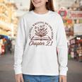 Chapter 21 Book Readers Flower Lovers 21st Birthday Girls Youth Long Sleeve Tee Chapter 21 Book Readers Flower Lovers 21st Birthday Girls Youth Long Sleeve Tee