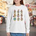 Christmas Library Gingerbread Man Books Lover Bookworm Youth Long Sleeve Tee Christmas Library Gingerbread Man Books Lover Bookworm Youth Long Sleeve Tee