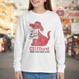 Clifford The Big Red Dog Let's Read Together Vintage Book Youth Long Sleeve Tee Clifford The Big Red Dog Let's Read Together Vintage Book Youth Long Sleeve Tee