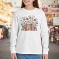 I Closed My Book To Be Here Floral Bookworm Reading Youth Long Sleeve Tee I Closed My Book To Be Here Floral Bookworm Reading Youth Long Sleeve Tee