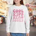 Cool Kids Read Books Library Book Reader Book Nerd Youth Long Sleeve Tee Cool Kids Read Books Library Book Reader Book Nerd Youth Long Sleeve Tee