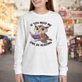 Cool Owl If You Need Me Owl Be Reading Book Students Youth Long Sleeve Tee