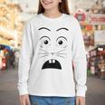 Creepy Carrots Halloween Book Character Costume Youth Long Sleeve Tee