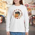 Cute Cat Fall In Love With Reading Book Cat Lover Librarian Youth Long Sleeve Tee Cute Cat Fall In Love With Reading Book Cat Lover Librarian Youth Long Sleeve Tee