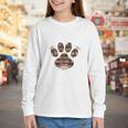 Easily Distracted By Dogs And Books Youth Long Sleeve Tee Easily Distracted By Dogs And Books Youth Long Sleeve Tee