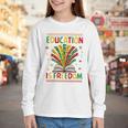 Education Is Freedom Books Lover History Month Youth Long Sleeve Tee Education Is Freedom Books Lover History Month Youth Long Sleeve Tee