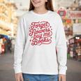 Forget Flowers Buy Me Books Youth Long Sleeve Tee Forget Flowers Buy Me Books Youth Long Sleeve Tee