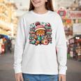 Gingerbread Reading Book Lovers Christmas Bookworm Librarian Premium Youth Long Sleeve Tee Gingerbread Reading Book Lovers Christmas Bookworm Librarian Premium Youth Long Sleeve Tee