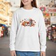 Halloween Book Lover Ghost Witch Books & Pumpkins Youth Long Sleeve Tee Halloween Book Lover Ghost Witch Books & Pumpkins Youth Long Sleeve Tee