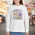 Happiness Is Coffee And a Good Book Women Love Reading Book Youth Long Sleeve Tee