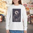 High Priestess Tarot Art Celestial Mystic Book Lover Youth Long Sleeve Tee High Priestess Tarot Art Celestial Mystic Book Lover Youth Long Sleeve Tee