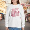 Hot Girls Read Cute Book Lover Reading Club Youth Long Sleeve Tee