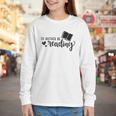 I'd Rather Be Reading Book Lover Bookworm Reading Youth Long Sleeve Tee