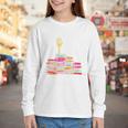 I'm Ok Books Boooks Lover Premium Tri-Blend Youth Long Sleeve Tee