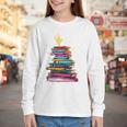 I'm OK Reading Books Library Bookworm Bookish Book Lover Youth Long Sleeve Tee