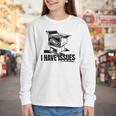 I Have Issues – Comic Book Collector Youth Long Sleeve Tee