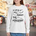 It's All About The Wingspan For Book Lover Youth Long Sleeve Tee