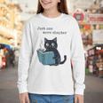 Just One More Chapter Bookworm Cat Book Lover Youth Long Sleeve Tee Just One More Chapter Bookworm Cat Book Lover Youth Long Sleeve Tee