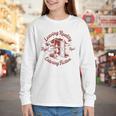 Leaving Reality Entering Fiction Book Lover Youth Long Sleeve Tee