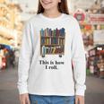 Librarian Book Return Cart This Is How I Roll Youth Long Sleeve Tee Librarian Book Return Cart This Is How I Roll Youth Long Sleeve Tee