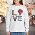 Love Books Reading Youth Long Sleeve Tee