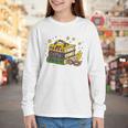 Mardi Gras Book Lover Reading Reader Men Women Kids Youth Long Sleeve Tee