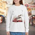 Murder Mystery And a Cup Of Tea Book Humor Youth Long Sleeve Tee