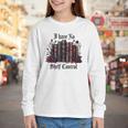 I Have No Shelf Control Dark Academia Book Lover TBR Youth Long Sleeve Tee