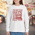North Pole Book Club Christmas Youth Long Sleeve Tee