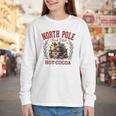 North Pole Book Club Hot Cocoa Bookworm Christmas Xmas Youth Long Sleeve Tee North Pole Book Club Hot Cocoa Bookworm Christmas Xmas Youth Long Sleeve Tee