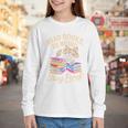 Read Books Be Weird Stay Feral Cat Youth Long Sleeve Tee Read Books Be Weird Stay Feral Cat Youth Long Sleeve Tee